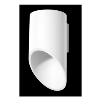 Biele nástenné svietidlo Nice Lamps Nixon, dĺžka 20 cm - Image 4