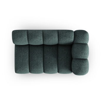 Tyrkysovomodrý modul pohovky (pravý roh) Lupine – Micadoni Home - Image 2