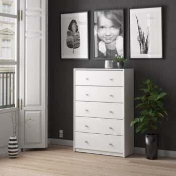 Biela komoda Tvilum May, 72 x 108 cm - Image 6