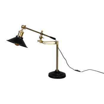 Stolová lampa v čiernej a zlatej farbe (výška 50 cm) Penelope – Dutchbone - Image 9