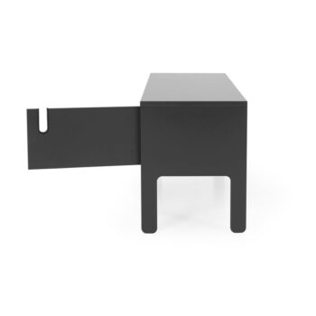 Sivý TV stolík Tenzo Uno, šírka 137 cm - Image 5