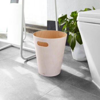 Drevený odpadkový kôš 7,5 l Woodrow – Umbra - Image 6