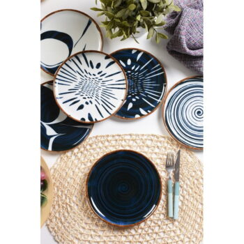 Dezertné porcelánové taniere v súprave 6 ks ø 21 cm Mirabel – Hermia – Obrázok 2