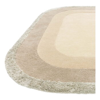 Krémovobiely ručne tkaný koberec s prímesou vlny 200x290 cm Halo – Asiatic Carpets - Image 4