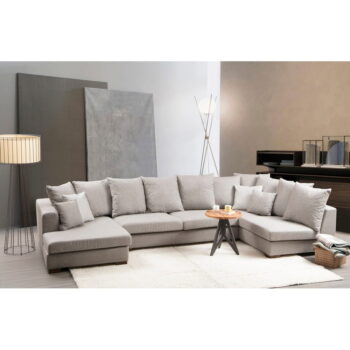 Svetlosivá rohová pohovka (do "U") Colorado – Balcab Home - Image 5