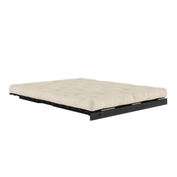 Béžová rozkladacia pohovka 160 cm Roots Black Night – Karup Design – Obrázok 5