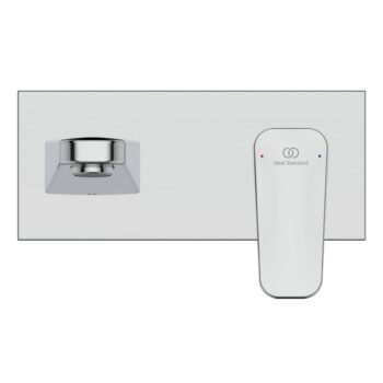 Umývadlová podomietková batéria v lesklo striebornej farbe Ceraplan – Ideal Standard - Image 5
