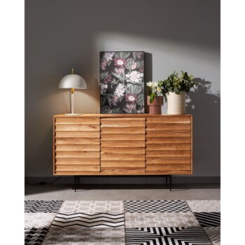 Komoda z akáciového dreva Kave Home Delsie, 147 x 81 cm – Obrázok 3