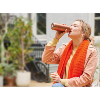 Tmavosivá fľaša z nehrdzavejúcej ocele 500 ml Titanium – Mepal - Image 3