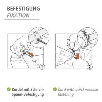 Bielo-fialový poťah na žehliacu dosku Wenko Dots S – Obrázok 5