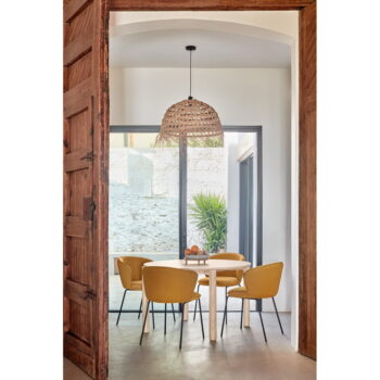 Žlté jedálenské stoličky v súprave 2 ks Add - Teulat – Obrázok 2