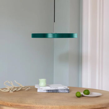 Tmavozelené LED závesné svietidlo s kovovým tienidlom ø 43 cm Asteria Medium – UMAGE - Image 3