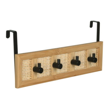 Ratanový vešiak na dvere v prírodnej farbe 33 cm Allegre – Wenko – Obrázok 2