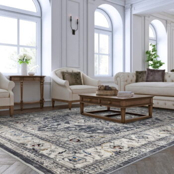 Antracitový koberec 160x240 cm Sovereign – Asiatic Carpets - Image 2