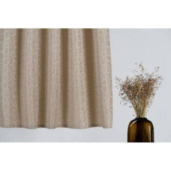Béžový záves 140x160 cm Florette – Mendola Fabrics - Image 3