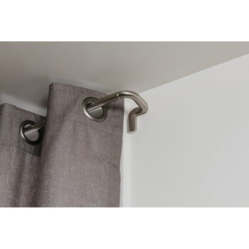 Oceľová roztiahnuteľná garniža 122 - 224 cm Twilight - Umbra – Obrázok 9