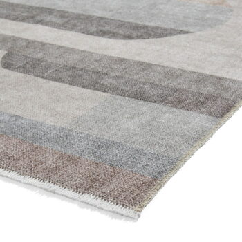 Béžový prateľný behúň s prímesou bavlny 60x170 cm Whisper – Think Rugs - Image 7