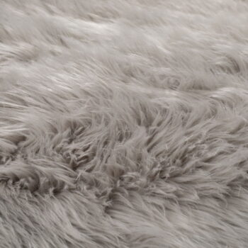 Sivý koberec Flair Rugs Sheepskin, ⌀ 120 cm - Image 2