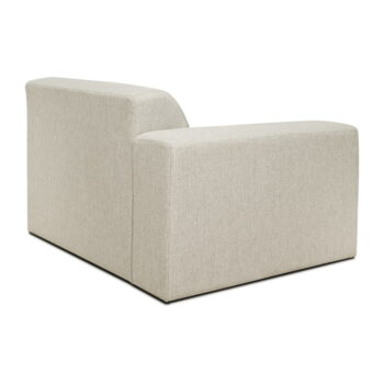 Béžový/krémovobiely modul pohovky Roxy – Scandic - Image 7