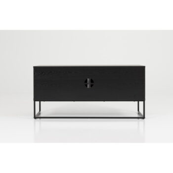 Čierny TV stolík Tenzo Lipp, 118 x 57 cm - Image 5