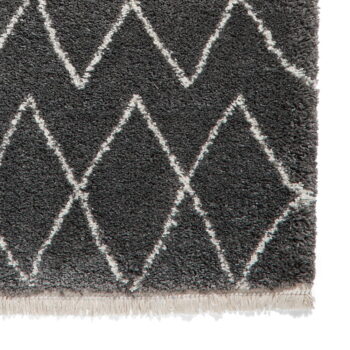 Tmavosivý koberec 200x290 cm Boho – Think Rugs - Image 7