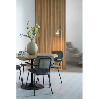 Okrúhly jedálenský stôl s doskou z akácie v prírodnej farbe ø 140 cm Biboca – Light & Living - Image 2