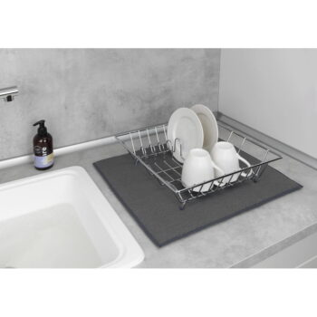 Sivá absorpčná podložka na umytý riad Wenko Miko – Obrázok 6