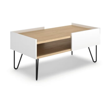 Konferenčný stolík s doskou v dubovom dekore 100x55 cm Nina - TemaHome - Image 2