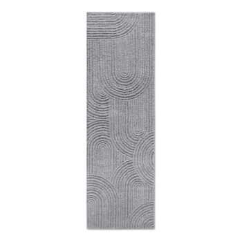 Sivý behúň 80x240 cm Chappe Light Grey – Elle Decoration – Obrázok 7