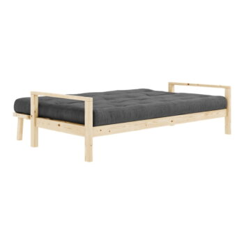 Čierno-antracitová rozkladacia pohovka 205 cm Knob – Karup Design - Image 4
