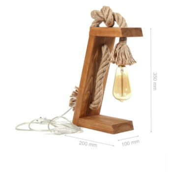 Stolová lampa v prírodnej farbe (výška 10 cm) – Opviq lights - Image 3