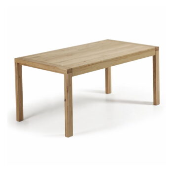 Dubový rozkladací jedálenský stôl Kave Home Vivy, 180 x 90 cm – Obrázok 2