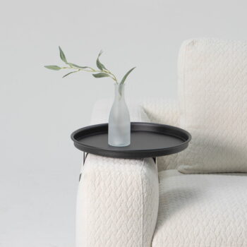 Kovový okrúhly odkladací stolík ø 30 cm Round – Spinder Design – Obrázok 4