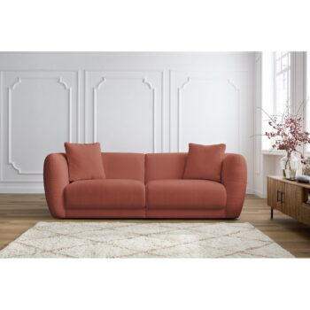 Červená pohovka 230 cm Bourbon - Bobochic Paris – Obrázok 7
