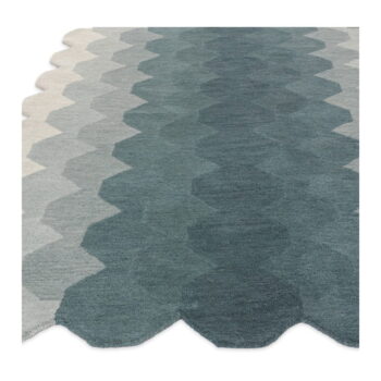 Modrý vlnený behúň 66x200 cm Hive - Asiatic Carpets - Image 5
