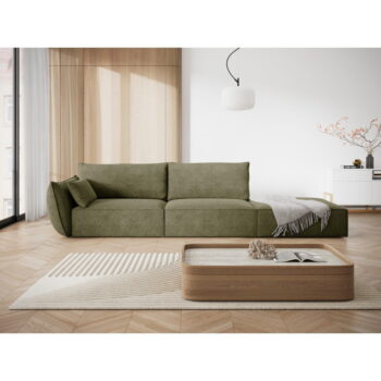 Zelená leňoška (ľavý roh) Vanda – Mazzini Sofas - Image 4