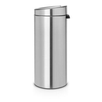 Dotykový oceľový odpadkový kôš v matne striebornej farbe 30 l Touch Bin – Brabantia – Obrázok 2