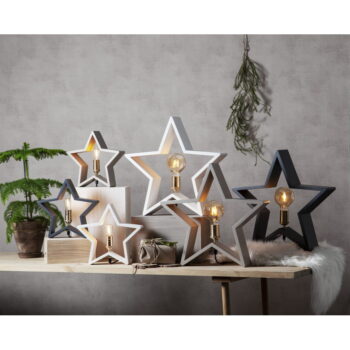Čierna svetelná dekorácia s vianočným motívom Lysekil – Star Trading - Image 4