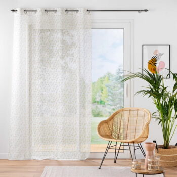 Béžová voálová záclona 137x280 cm Farandole – douceur d'intérieur - Image 3