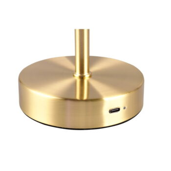 LED stmievateľná stolová lampa v zlatej farbe (výška 30 cm) Jeff – Trio – Obrázok 3