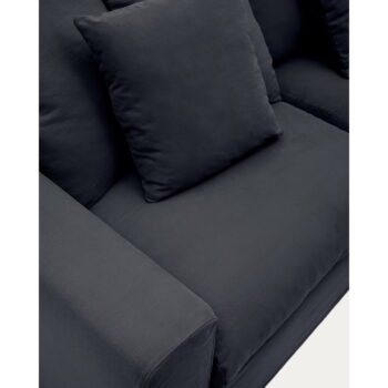 Antracitový poťah na pohovku 240 cm Nora – Kave Home - Image 7