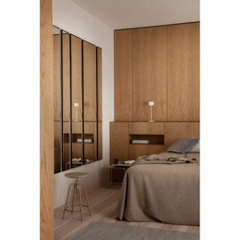 Béžové kovové konferenčné stolíky v súprave 2 ks 40x40 cm Fera – Blomus – Obrázok 3