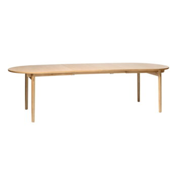 Rozkladací jedálenský stôl v dekore duba 100x190 cm Carno – Unique Furniture - Image 8