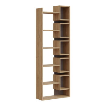 Knižnica v dekore duba 60x168,5 cm Eladi – Marckeric – Obrázok 2