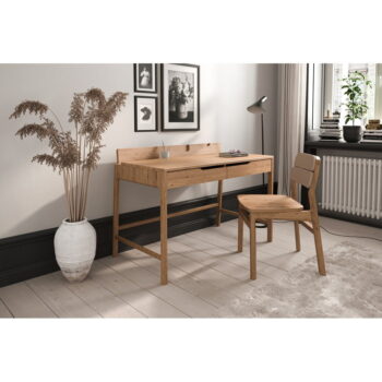 Jedálenská stolička z dubového dreva v prírodnej farbe v súprave 2 ks Twig – The Beds - Image 8