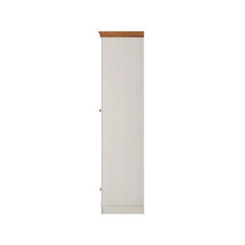 Biela šatníková skriňa z borovicového dreva 65x180 cm Anita – Støraa - Image 10