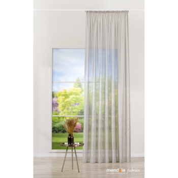 Sivá záclona 140x260 cm Lava – Mendola Fabrics – Obrázok 3