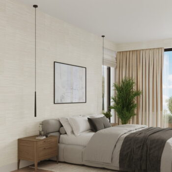 Čierne závesné svietidlo ø 8 cm Bliss – Nice Lamps - Image 8