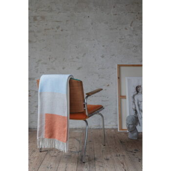 Žltá/modrá deka 125x190 cm Brick – Mette Ditmer Denmark - Image 2