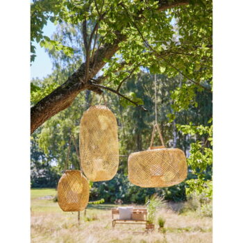 Bambusový lampáš 32 cm Musu – Bloomingville – Obrázok 2
